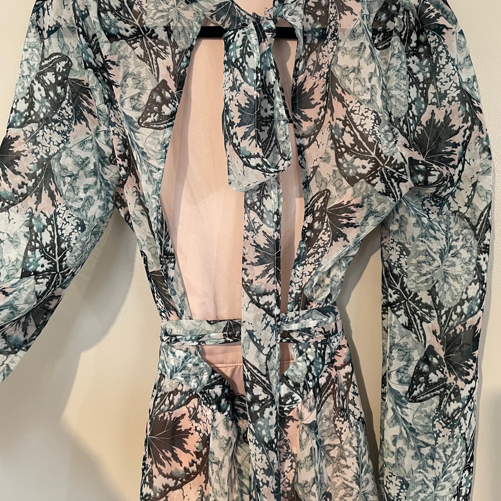 Bebe Backless Jumpsuit - Picture 5 of 5